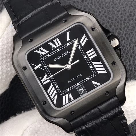 mens cartier santos replica|cartier santos watch lookup.